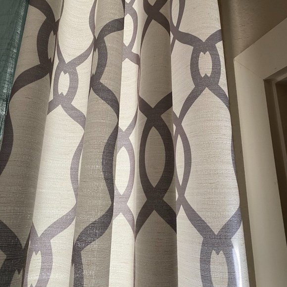 Set of 2 Beachcrest Home Grommet Curtain Panels - Picture 5 of 6